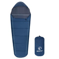 Redcamp Ultra Lightweight Mummy Sleeping Bag For Backpacking, Hiking And Camping, Comfort For Adults Warm Weather, Hooded With C