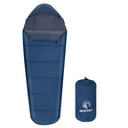 Redcamp Ultra Lightweight Mummy Sleeping Bag For Backpacking, Hiking And Camping, Comfort For Adults Warm Weather, Hooded With C
