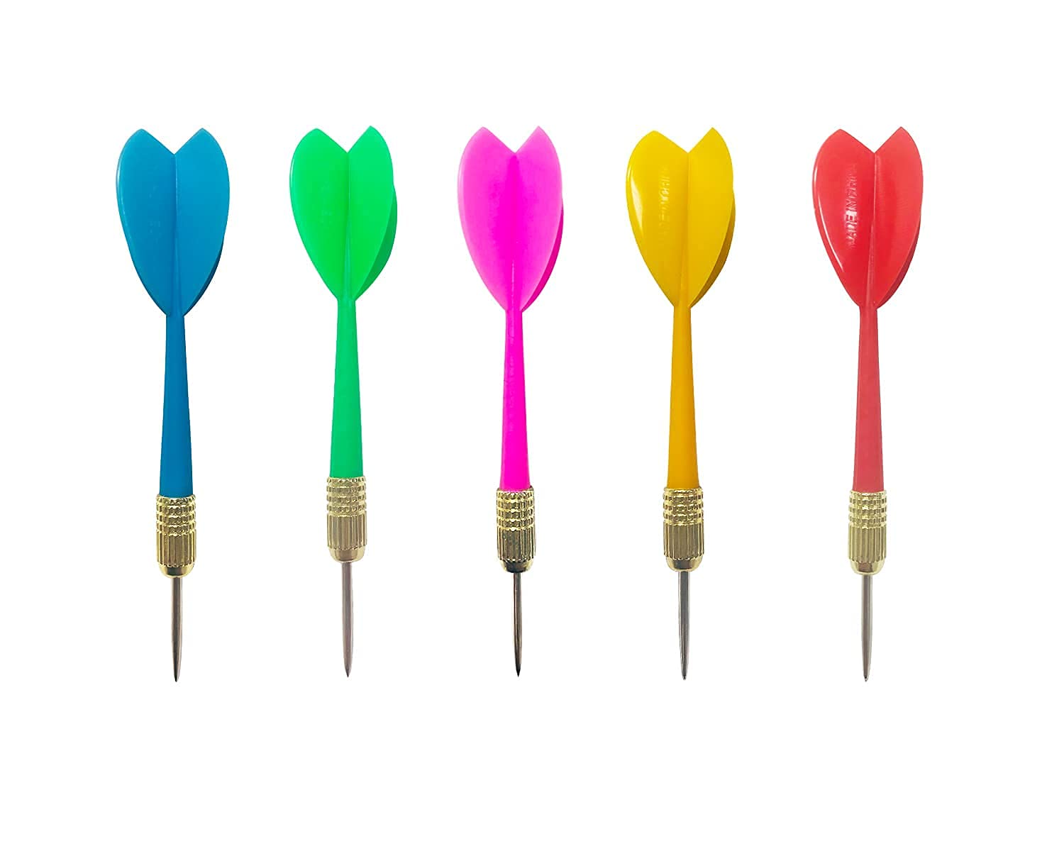 Interbusiness Bbstep Steel Tip Dart Colorful Dart 15Pcs 6G Assorted Color