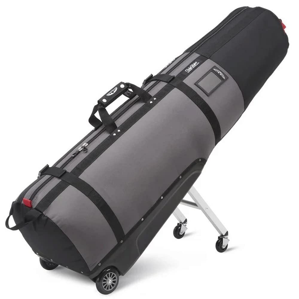 Sun Mountain 2020 Clubglider Journey Golf Travel Bag (Black-Gunmetal)