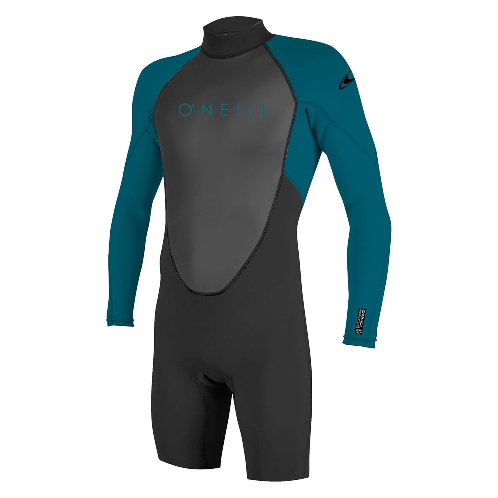 ONeill Youth Reactor-2 2mm Back Zip Long Sleeve Spring Wetsuit, Lightweight Warmth and Flexibility for All Water Activities, Bl