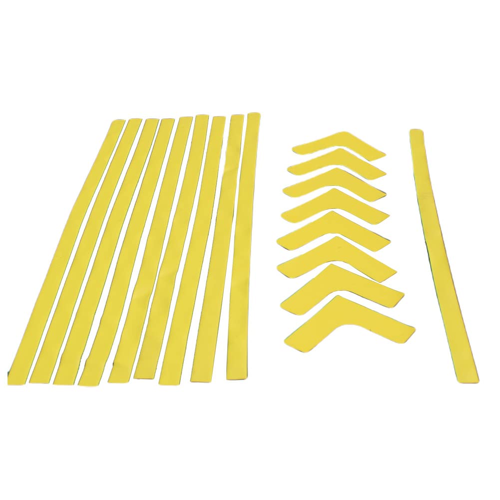 Oncourt Offcourt Pickleball Lines Set - Quickly Set Up Your Pickleball Court/Easier Than Taping/Carrying Case Included