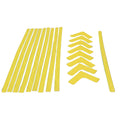 Oncourt Offcourt Pickleball Lines Set - Quickly Set Up Your Pickleball Court/Easier Than Taping/Carrying Case Included