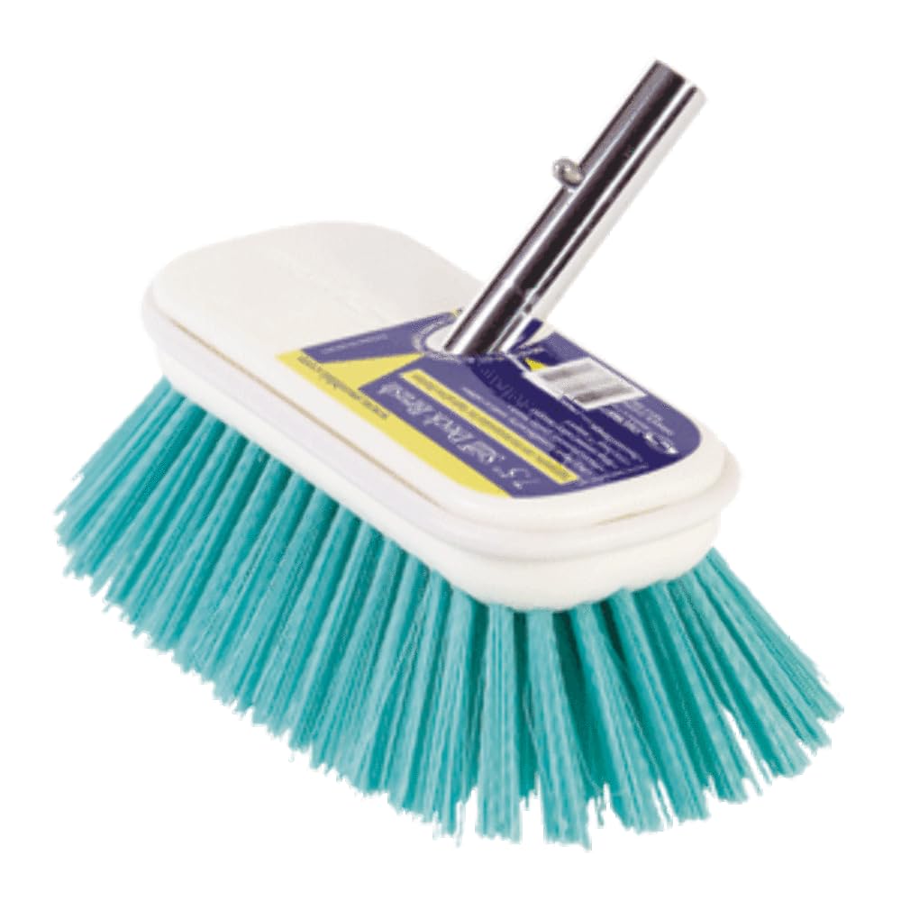 Swobbit 7.5'' Stiff Cleaning Brush - Green