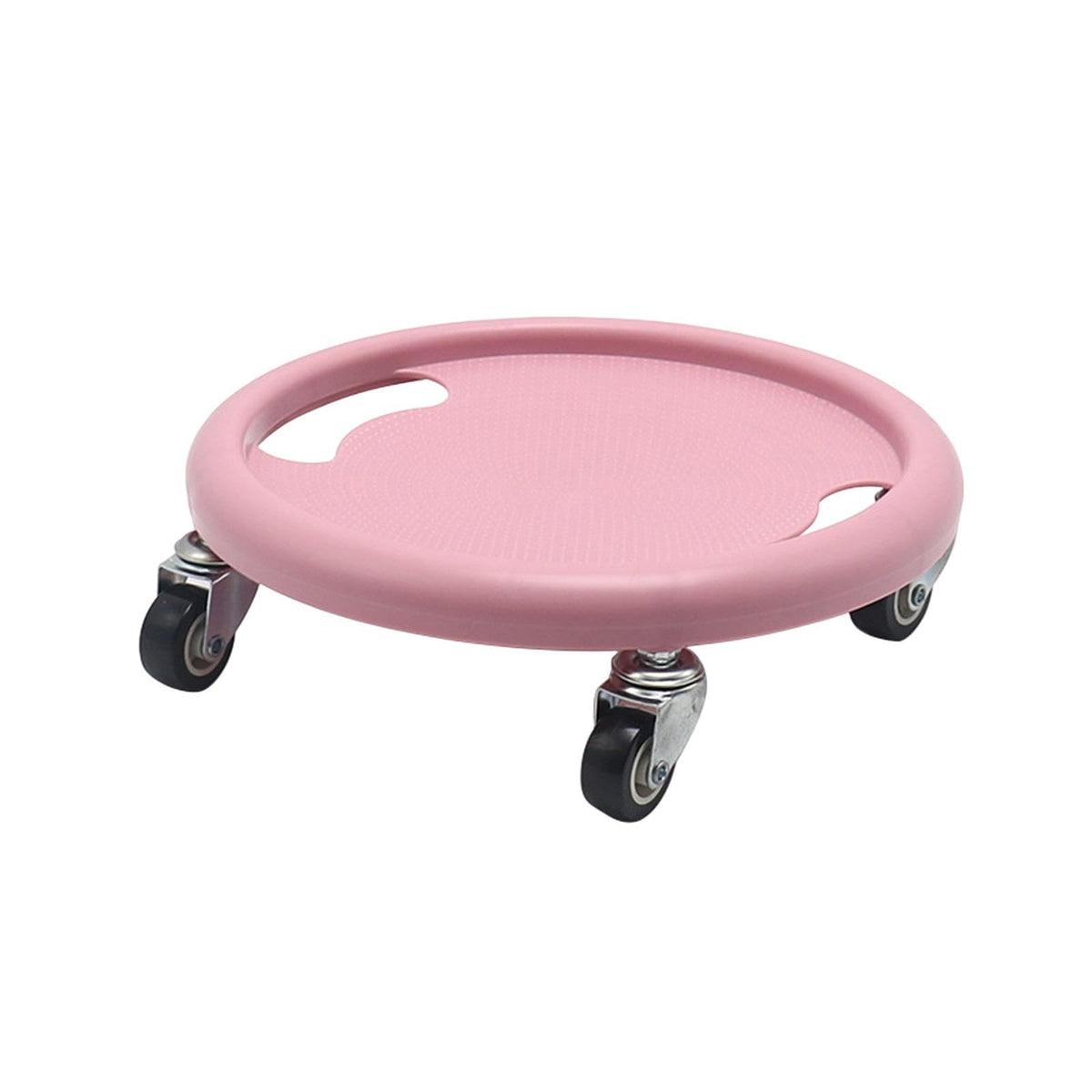 Enakshi (LABEL) Creations Abdominal Disc Wheel Roller Trainer Plate Exercise Sliders Home Use PinkSporting Goods|Fitness Running