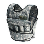 CROSS101 20LBS - 140LBS Adjustable Weighted Vest Wtih Shoulder Pads Option for Men and Women (60LBS)