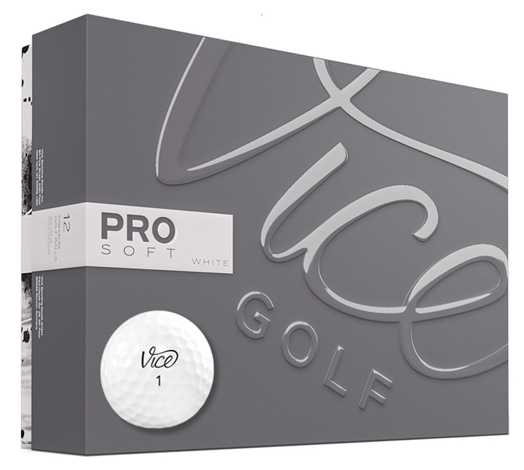Vice Golf Pro Soft White Golf Balls