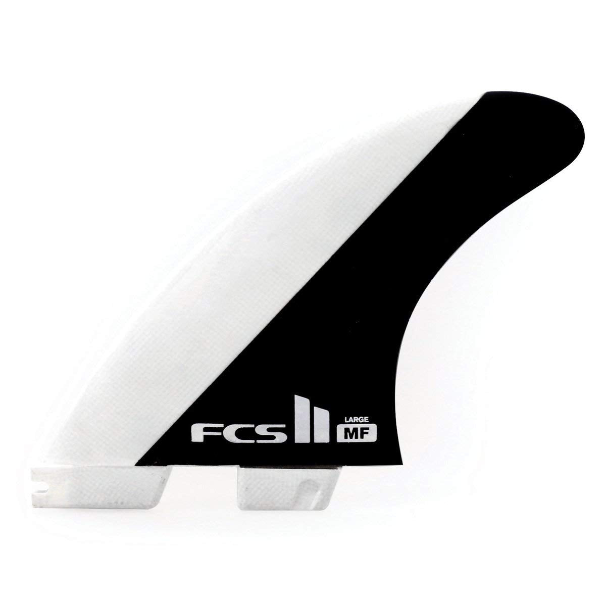 Fcs Ii Mick Fanning Tri Fin Set Black/White Medium