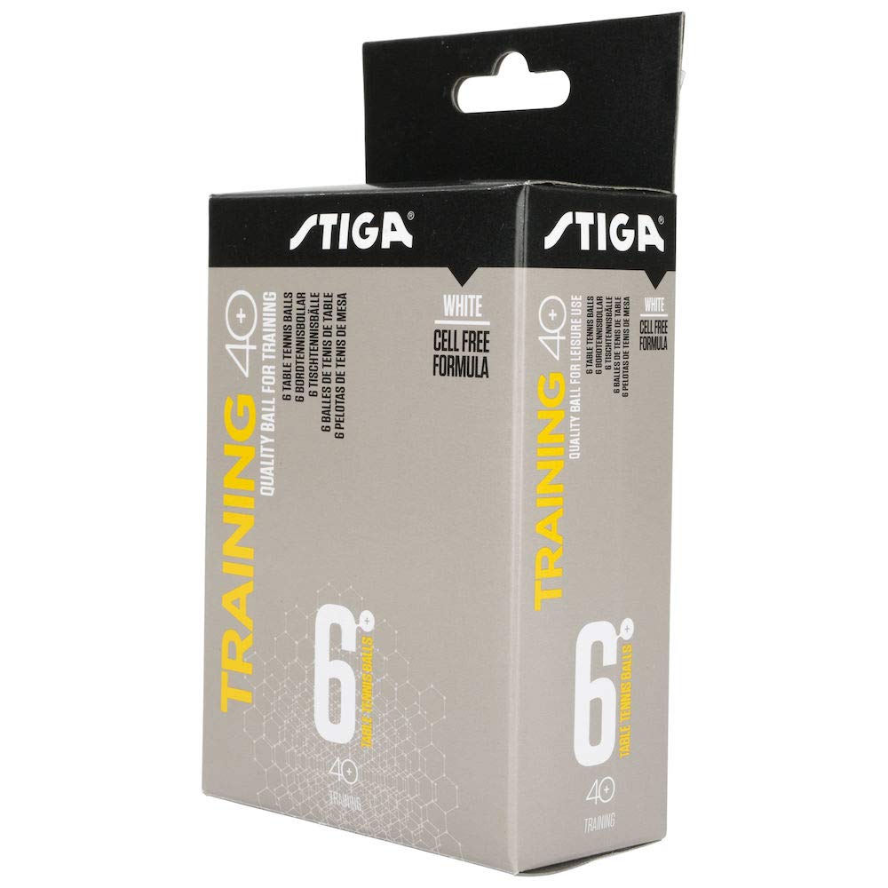 Stiga Training 40+ Table Tennis Balls (6 Balls)