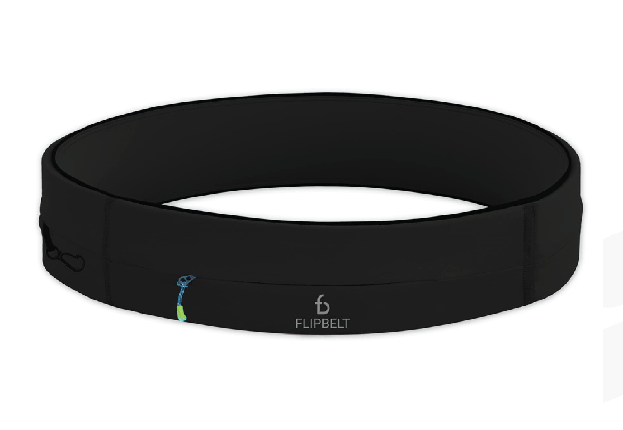 Flipbelt Running & Fitness Workout Belt, Black, Large
