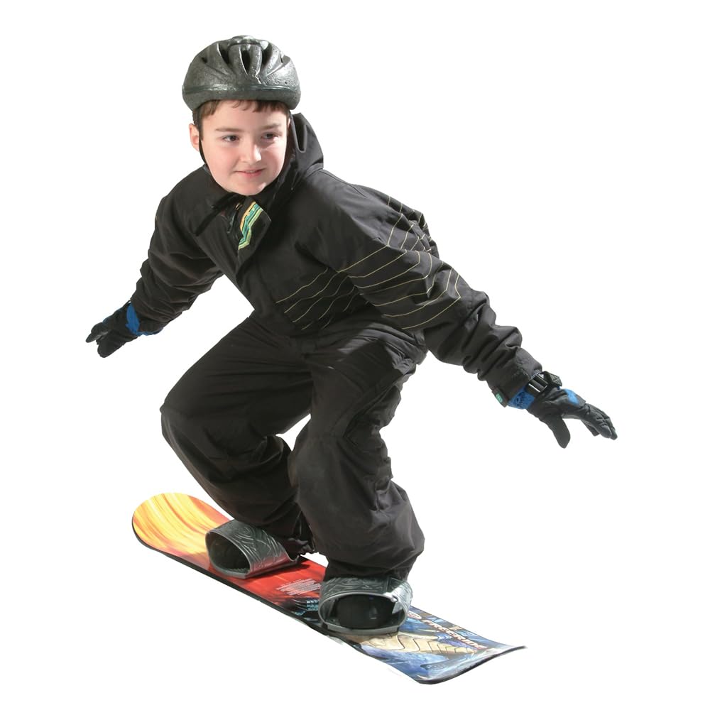 Emsco Group Esp 110 Cm Freeride Snowboard - Adjustable Bindings - For Beginners And Experienced Riders, Graphic
