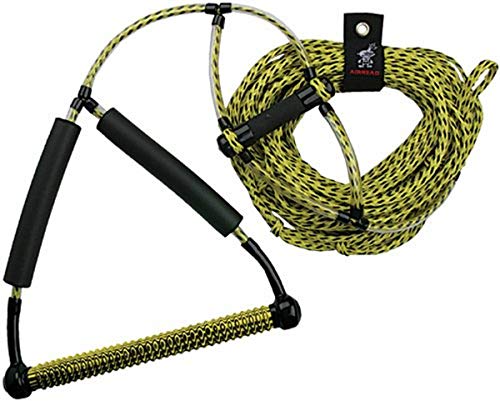 Airhead Wakeboard Rope, Phat Grip, Trick Handle, Yellow
