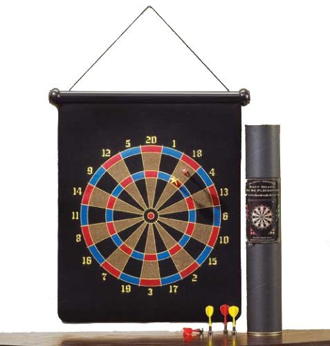 Primetrendz Large Magnetic Dartboard Dart Board Game W/6 Darts