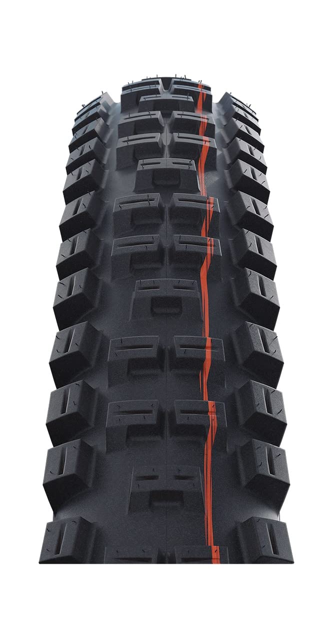 Schwalbe - Big Betty Downhill And Enduro Tubeless Folding Bike Tire | 26 X 2.4 | Evolution Line, Supertrail, Addixsoft | Black