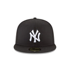 New Era Unisex-Adults New York Yankees Basic 59Fifty Fitted Cap Hat Black/White 11591127 (Size 7 7/8)