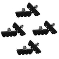 Fat-Cattie 4 Pairs (8 Pieces) Bike Brake Pads,Rubber V-Brake Pads for Mountain & Road Bicycles, Quiet & Non-Skid Cycling Accesso