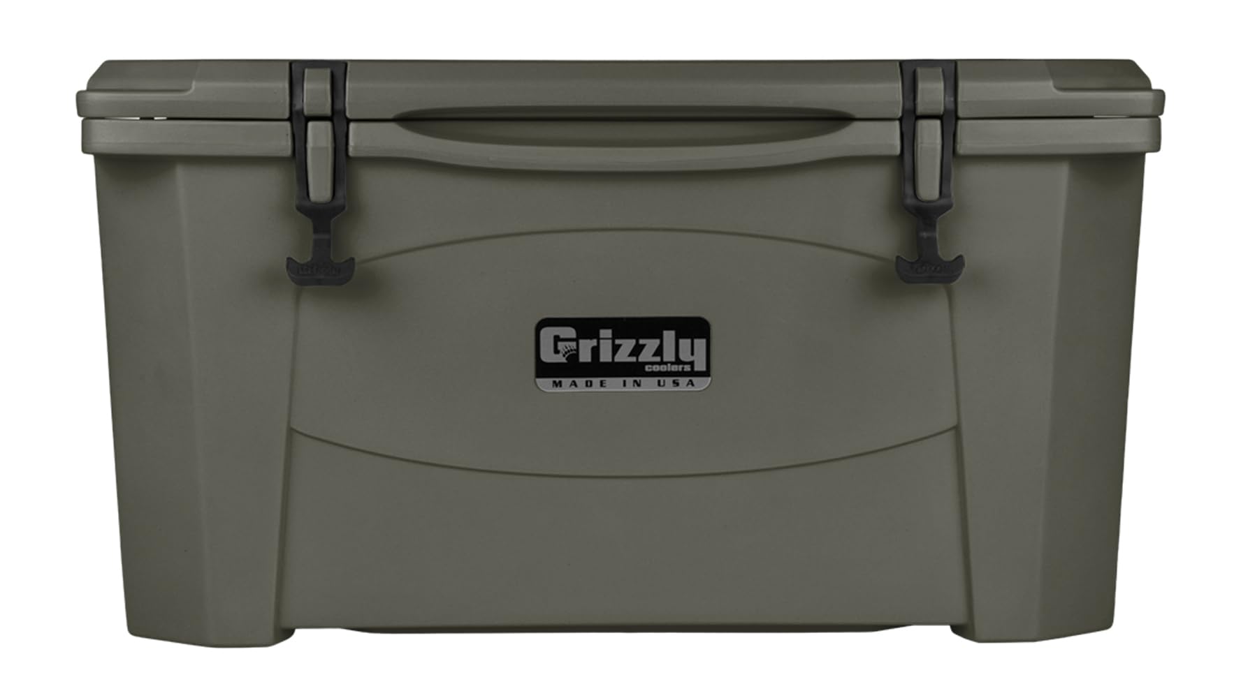 Grizzly 60 Cooler  60 Qt Ice Chest Durable Rotomolded Insulated  Made In Usa  Warranty For Life  For Beach Boat Camping Fishing