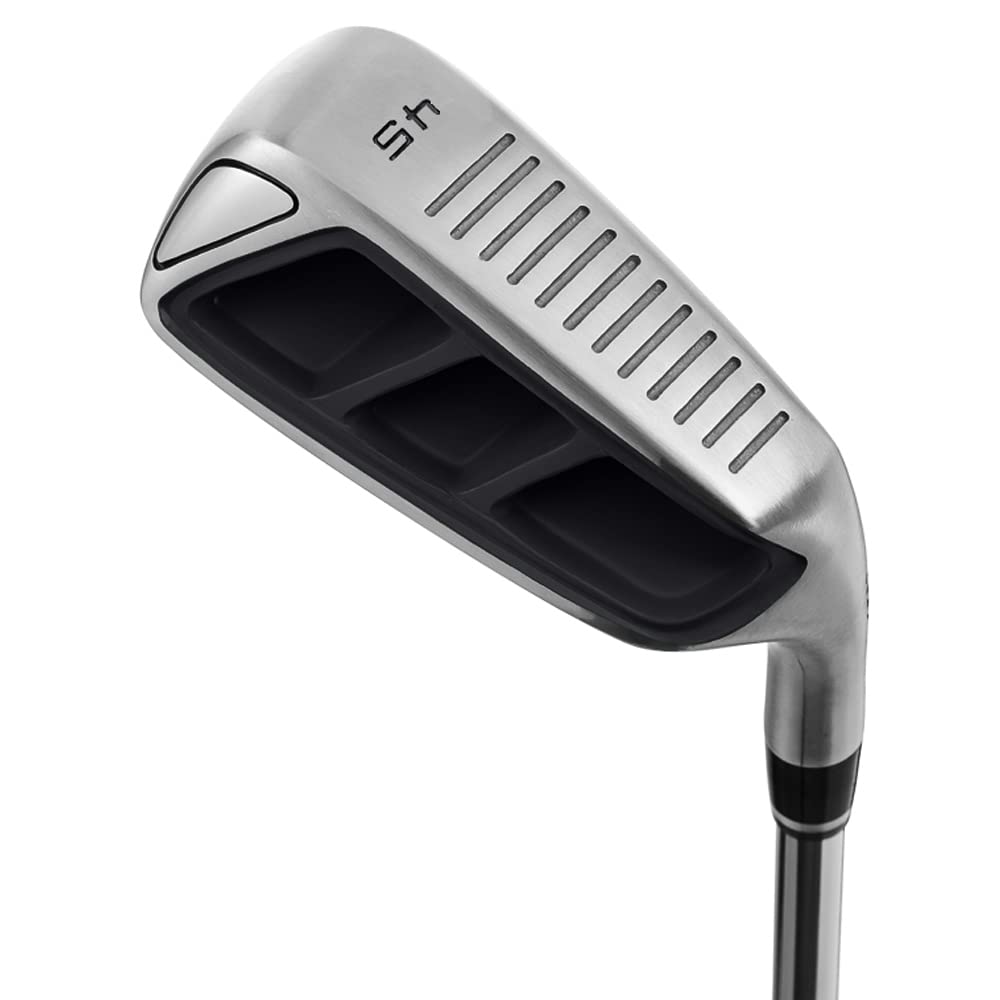 Mazel Golf Pitching & Chipper Wedge,Right Handed,35,45,55 Degree Available For Men & Women (Right, Stainless Steel (Black Head),