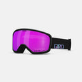 Giro Womens and Youth Millie Ski and Snowboard Goggles - Black Chroma Dot Strap with Vivid Pink Lens