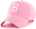 '47 New York Yankees Adjustable Cap Clean Up Mlb, Boston Red Sox Rose Pink, One Size