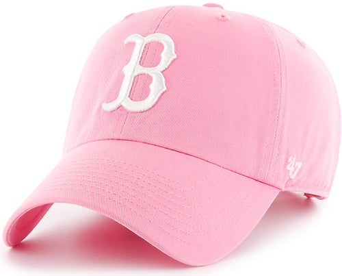 '47 New York Yankees Adjustable Cap Clean Up Mlb, Boston Red Sox Rose Pink, One Size
