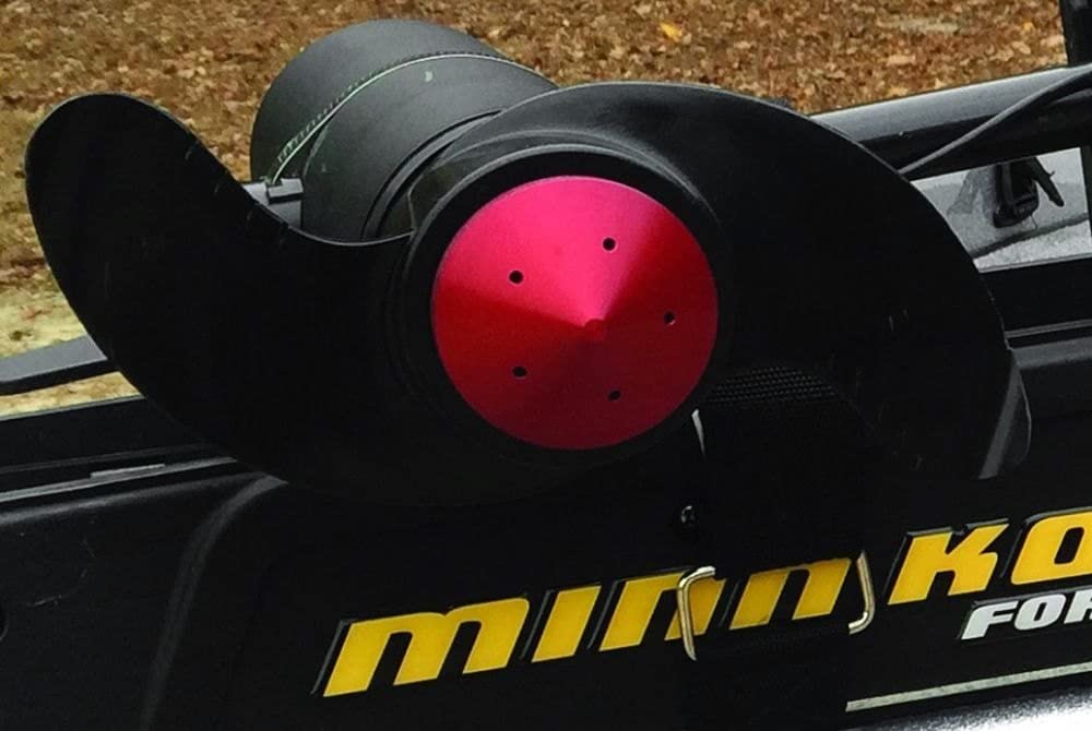 T-H Marine Gfel-Mks-Bu-Dp G-Force Eliminator Trolling Motor Prop Nut - Minnkota 30-75 Models, Blue