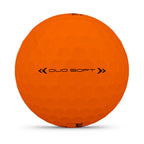 Wilson 2025 Duo Soft Golf Balls - Orange, 12 Balls