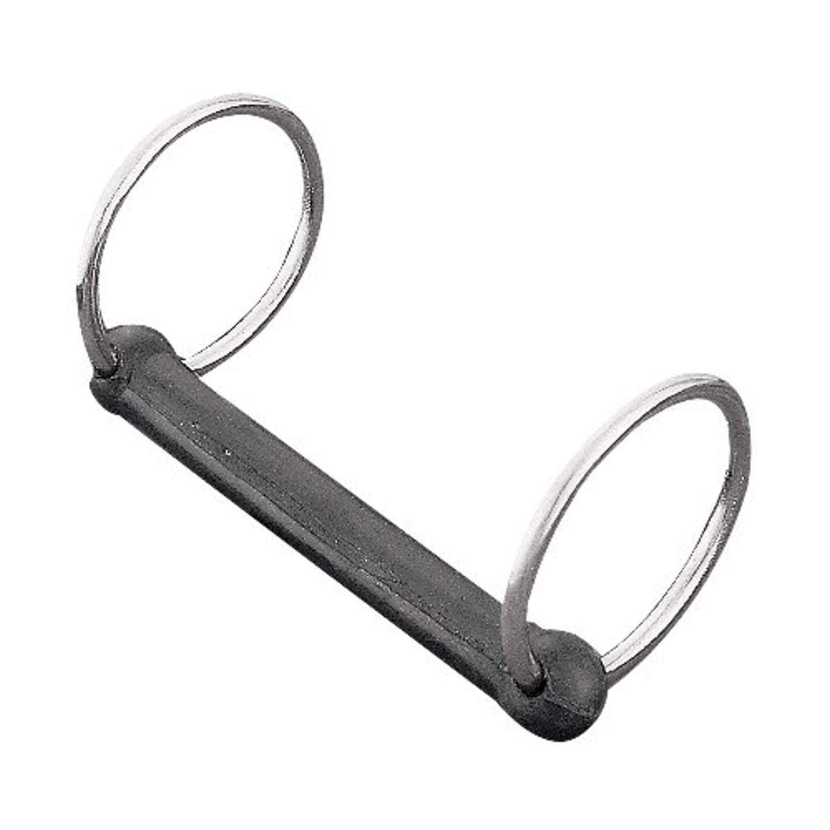 Weaver Leather Rubber Mouth Driving Bit, Black, 5''
