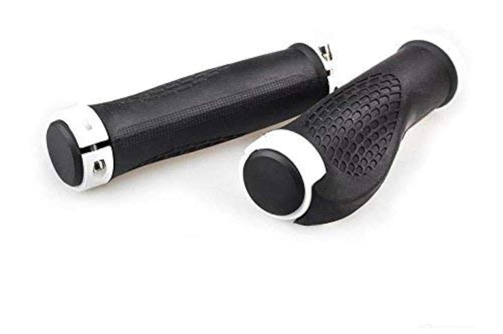Bluesunshine Ergonomic Design Rubber Bike Bicycle Handlebar Comfort Mtb Grips Widen Holding Surface Anti-Slip Mountain Cycling (