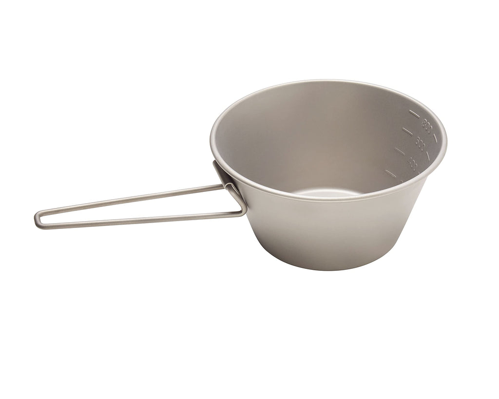 Vargo Titanium Sierra Magna  Ultralight, Strong And Versatile Camp Pot And Bowl Combo