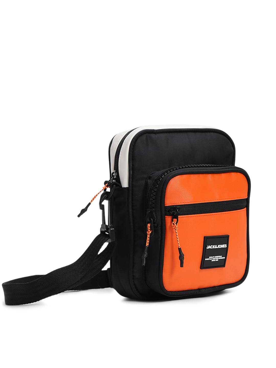 Jack & Jones WomenS Black Colourblocked Sling Bag