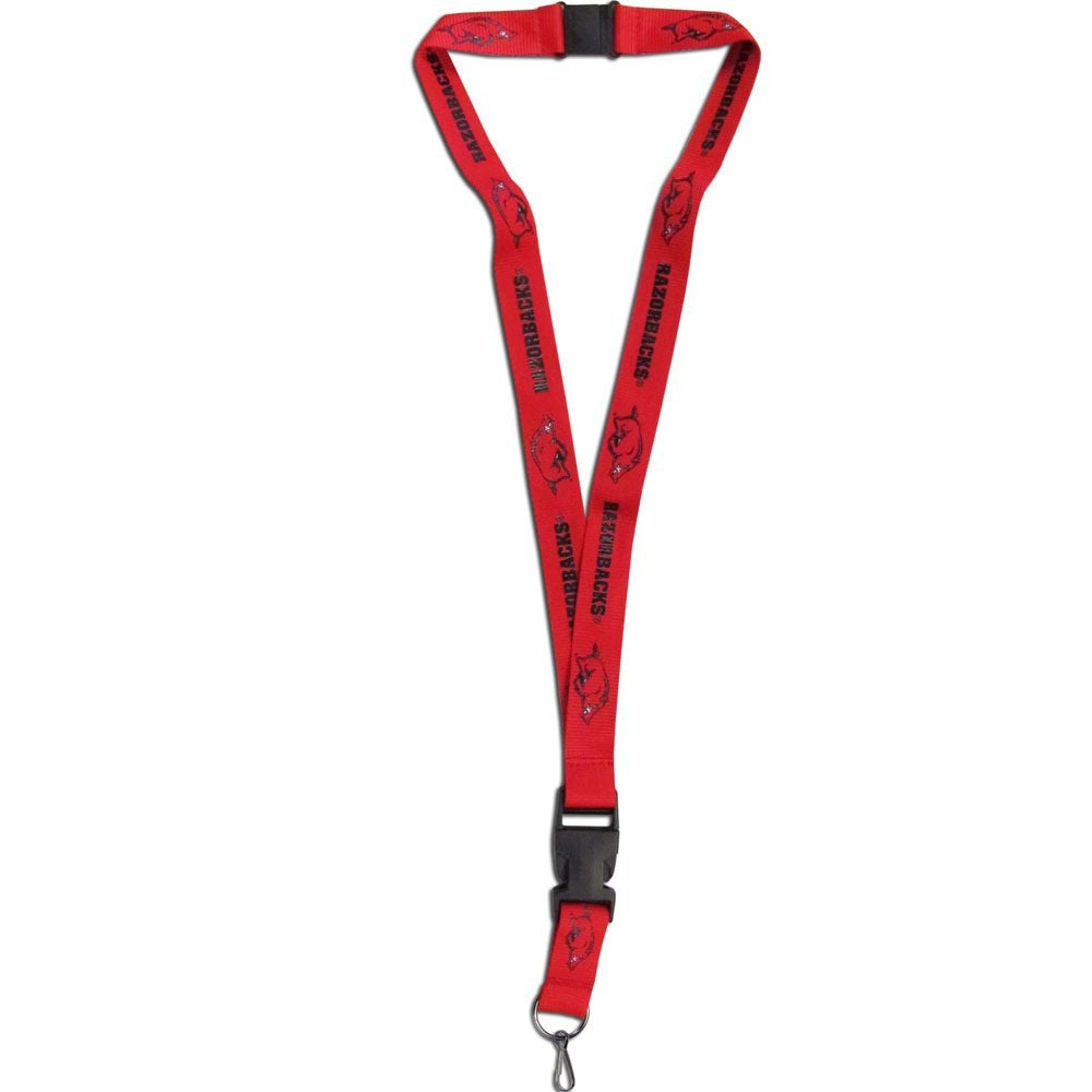 Ncaa Siskiyou Sports Fan Shop Arkansas Razorbacks Lanyard 21 Inch Team Color