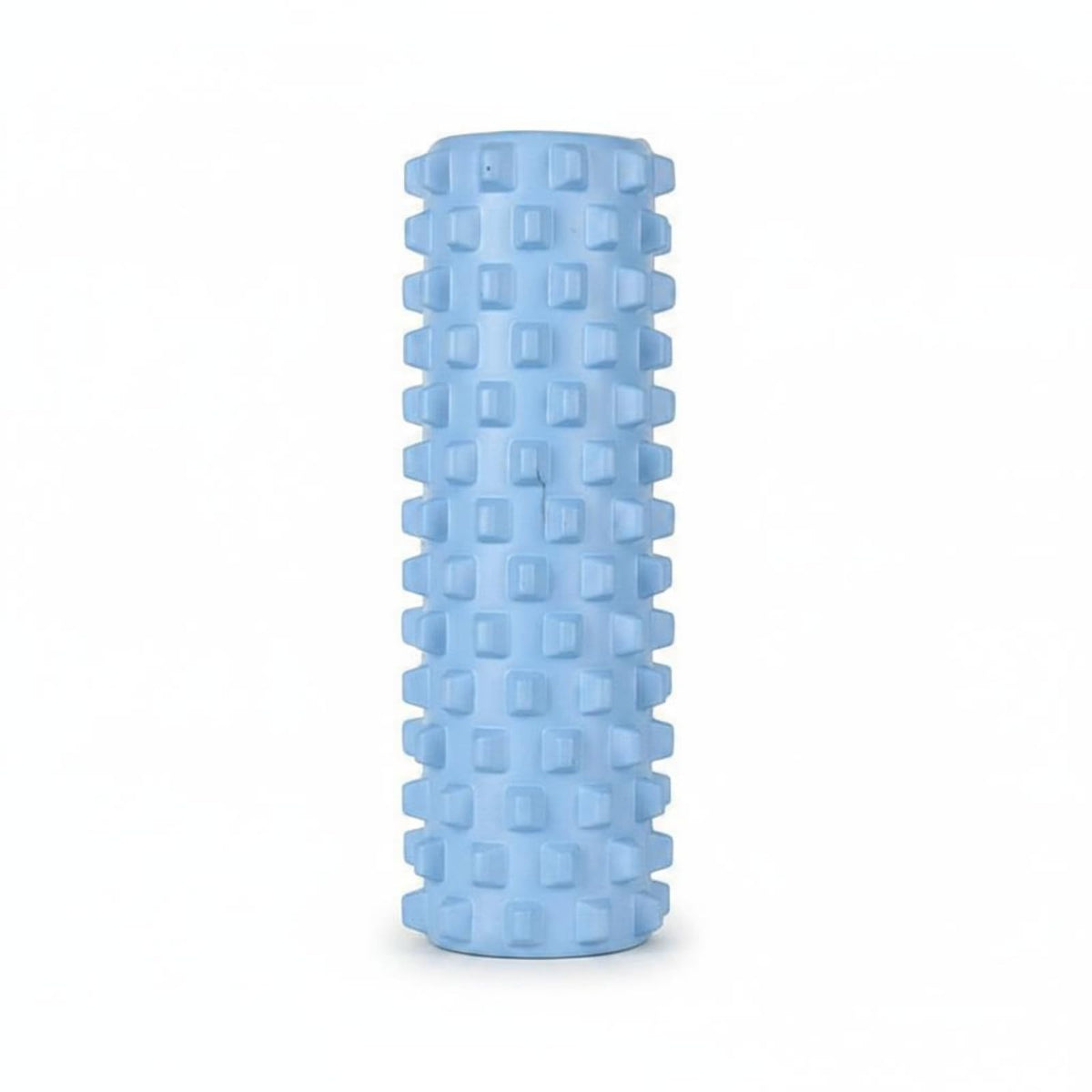 HEAVENGLOW Ridged Ridged Foam Roller Cylindrical Hollow Foam Roller Rounded Ends Target Tight Muscles for Stretching, Blue|Sport