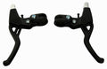Bicyclestore 1 Pair Universal Aluminum Alloy Bicycle Brake Handle Mountain Road Bike Brake Lever Diameter 22Mm(Black)