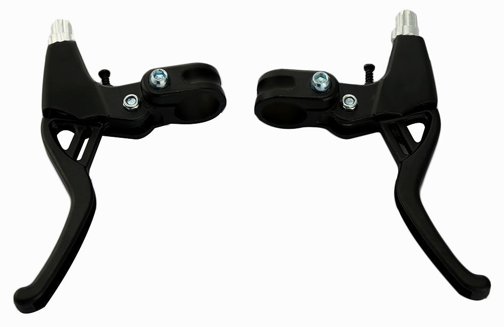 Bicyclestore 1 Pair Universal Aluminum Alloy Bicycle Brake Handle Mountain Road Bike Brake Lever Diameter 22Mm(Black)