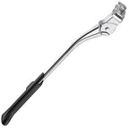 Bv Aluminum Adjustable Bicycle Bike Kickstand With Concealed Spring-Loaded Latch, For 24-29 Inch Bicycles, Silver