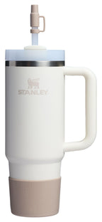 Stanley Quencher Boot And Straw Cover Cap | Anti-Slip Silicone Protector For 20 & 30 Oz Tumbler With Handle | Accessory Set For