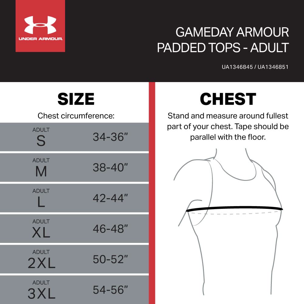 Gameday Armour Pro 5-Pad Top White M