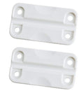 Igloo 24012 Plastic Hinges For Ice Chests (1-Pair), White, Standard Size, Contain Uv Inhibitors