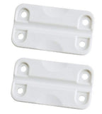 Igloo 24012 Plastic Hinges For Ice Chests (1-Pair), White, Standard Size, Contain Uv Inhibitors