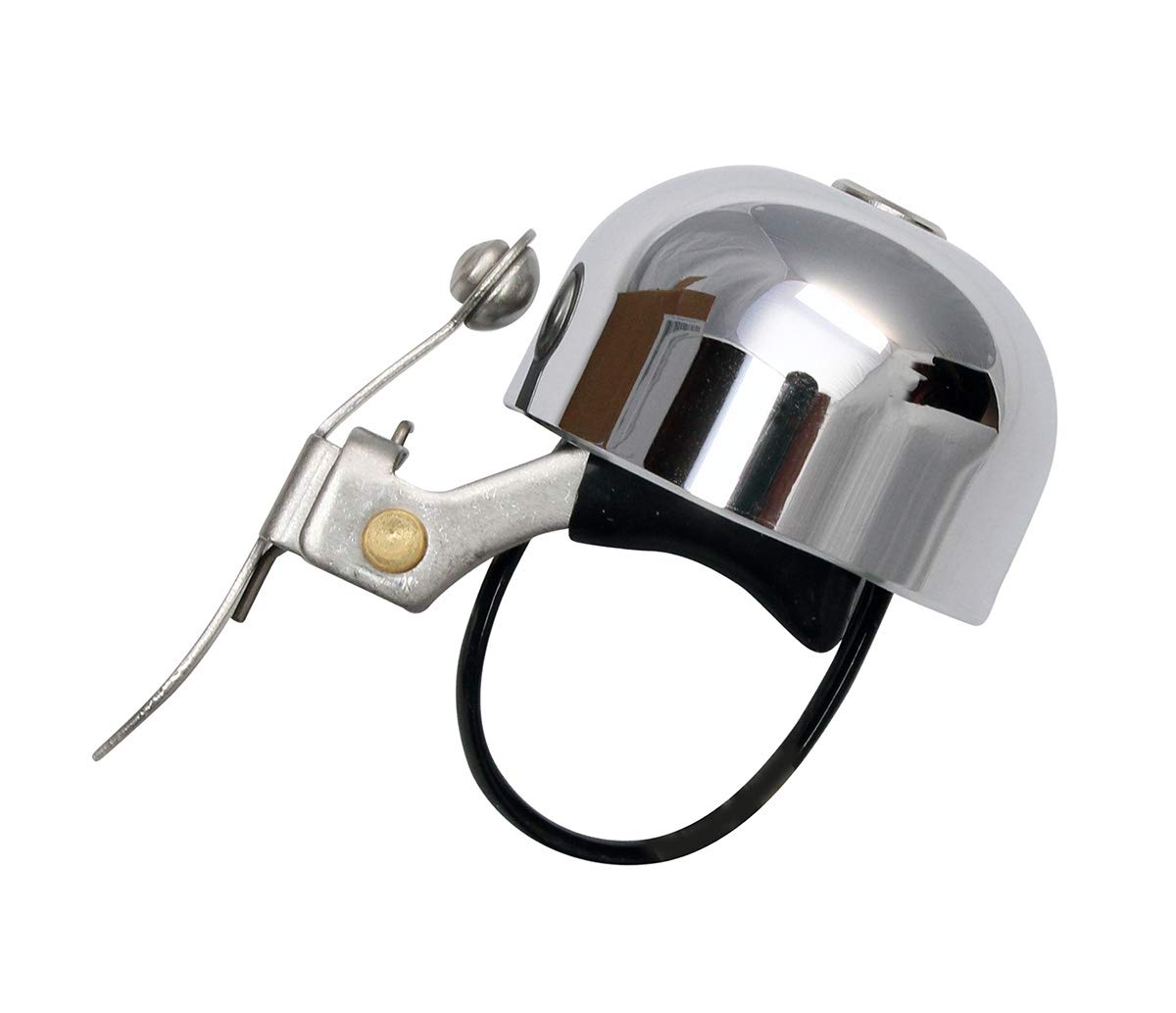 Crane Chrome Bike Bell E-Ne Bicycle Bell, Made In Japan For Race Bikes Or Mountain Bikes, Fits All Handle Bar Sizes & Type