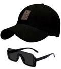 Fy Lane Comfortable Combo Pack Of 2 Ediko Cap @ [Tr 440A] Sunglases Summer Accessories Stylish All Sports Daily Use For Sun Uv R