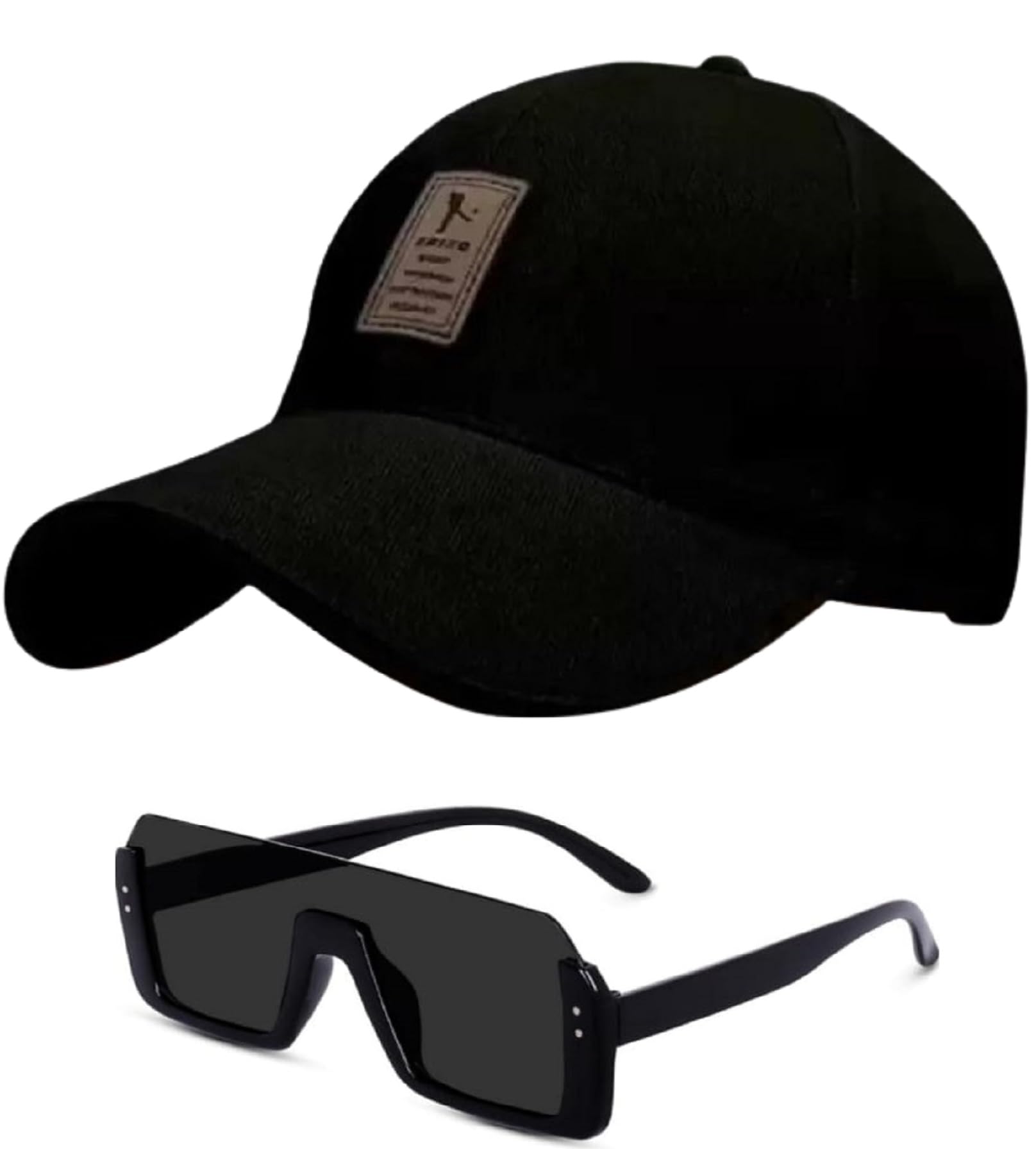Fy Lane Comfortable Combo Pack Of 2 Ediko Cap @ [Tr 440A] Sunglases Summer Accessories Stylish All Sports Daily Use For Sun Uv R