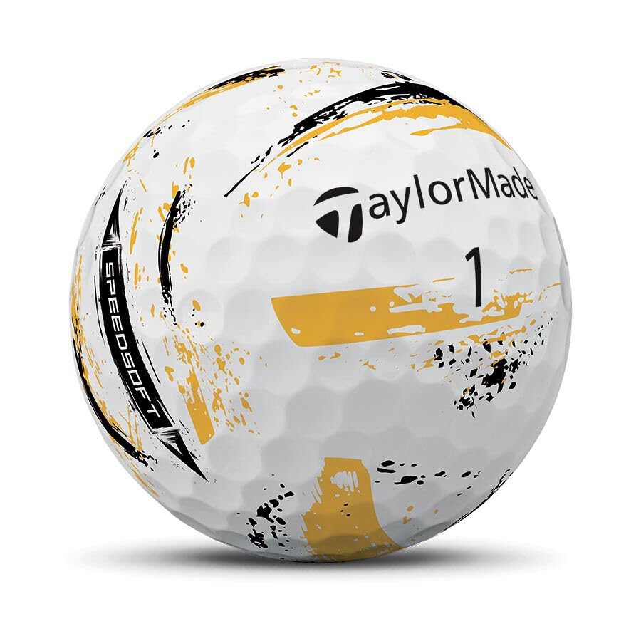 TaylorMade Golf Speed Soft Ink NFL Pittsburgh Steelers Dozen