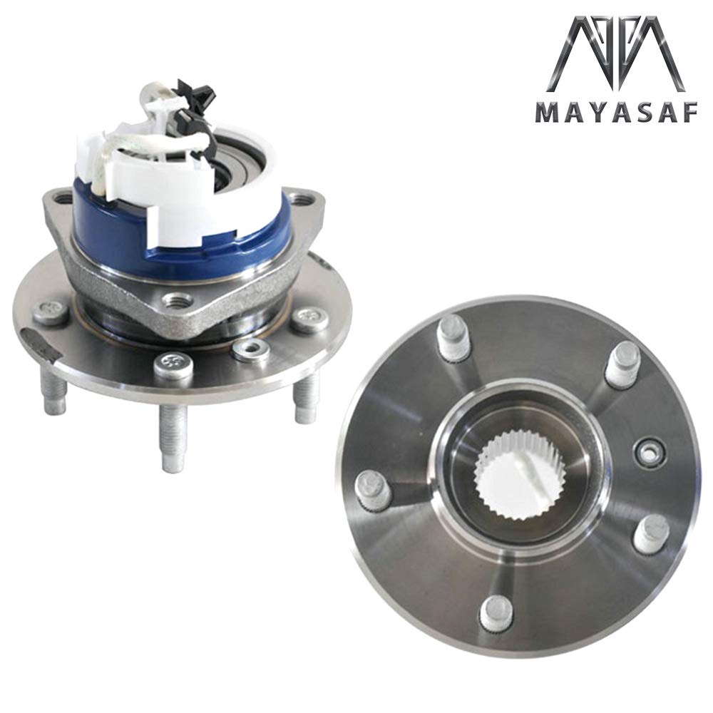 Mayasaf 513121X2 Axle Bearing Front Wheel Hub And Bearing Assembly 5 Lug Wabs For Chevy Impala Venture, For Buick Century, For C