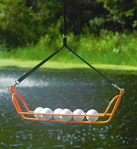 Search 'N Rescue Stretcher Golf Ball Retriever, Orange/Black, 35-Feet