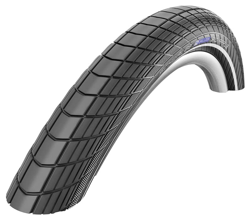 Schwalbe Big Apple Raceguard Rlx Wire Bead Tire, Black, 26 X 2.15-Inch