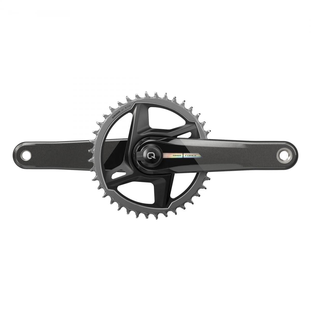 SRAM Force 1x AXS D2 Power Meter Spindle Dub 172.5x40 Dub BLK