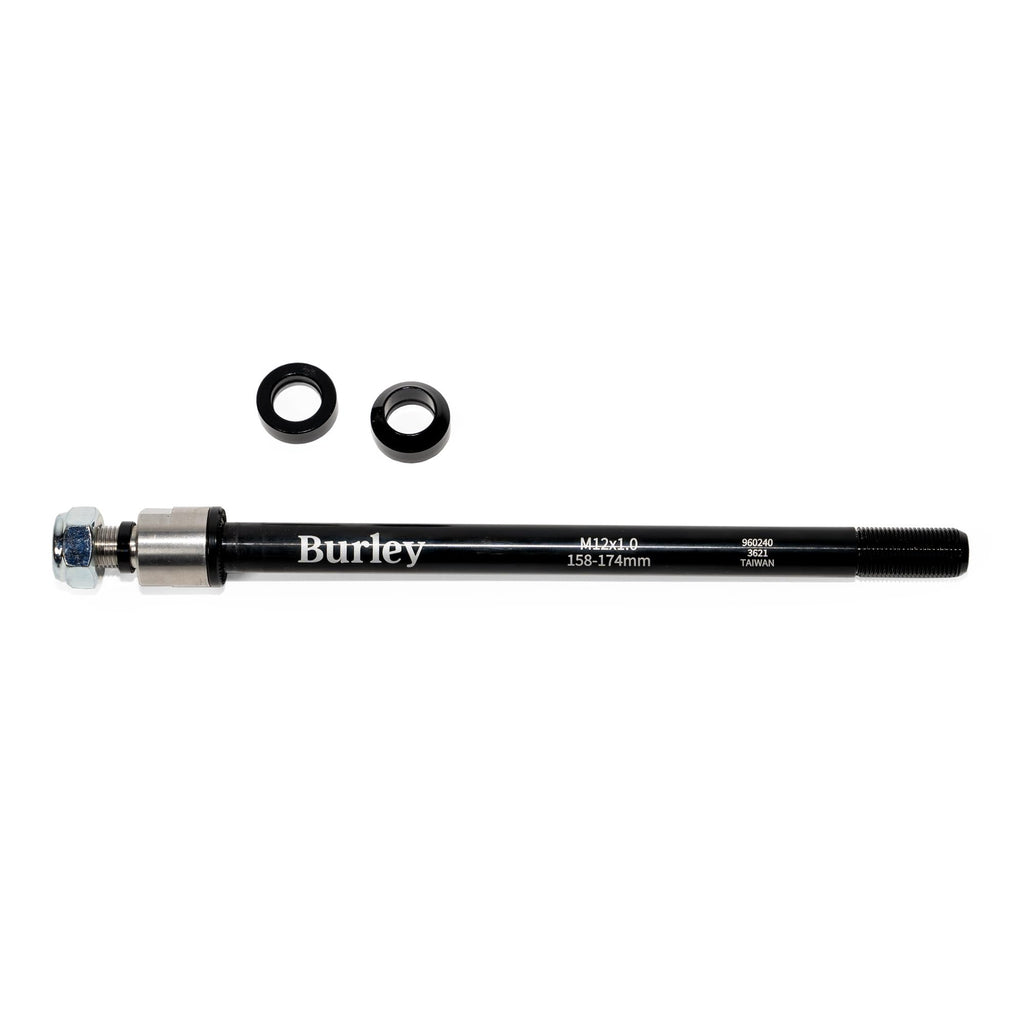 Burley Thru Axle,Black/Silver,12 X 1.0 (158-174Mm)