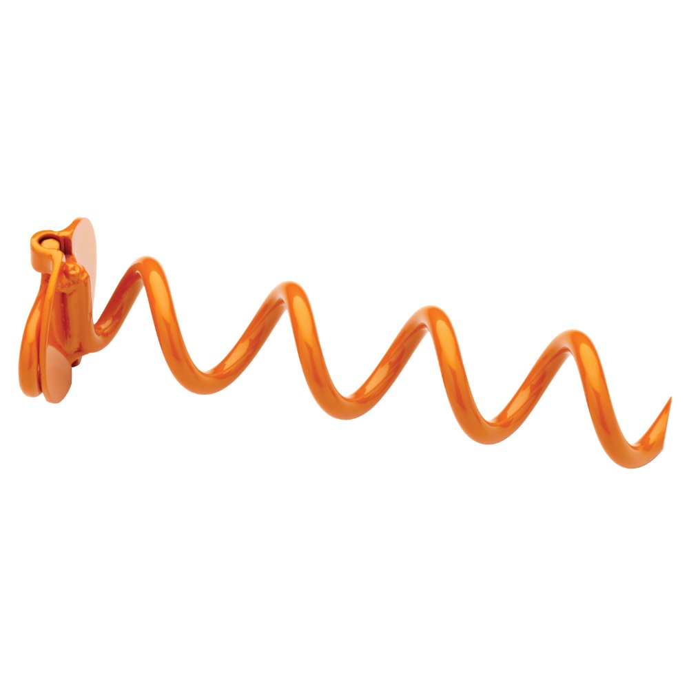 Liberty Outdoor Ancfr10-Org-A Folding Ring Spiral Ground Anchor, Orange, 10-Inch, Single